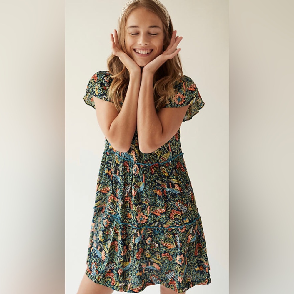 Anthropologie Penrose Tiered Dress